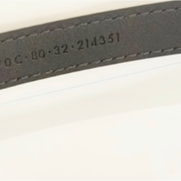 Gucci Black Patent Leather Skinny Belt - Picture 4 of 4